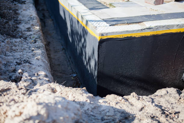 Professional Waterproofing technician working in Sadsburyville, PA